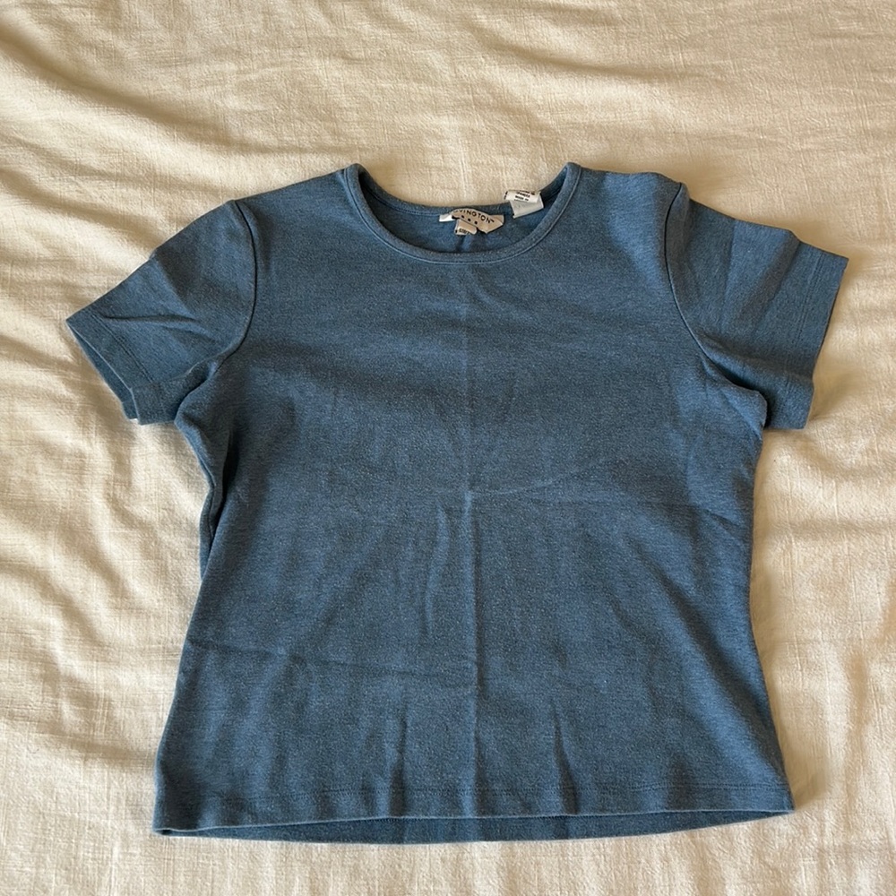 Covington blue shirt